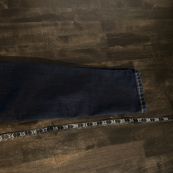 Seven Jeans Dark Wash Tummyless Ultra High rise Skinny Size 4 - Picture 9 of 9